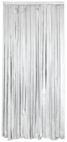 Zasłona termiczna na drzwi w czarno-srebrnym kolorze 90x200 cm – Maximex