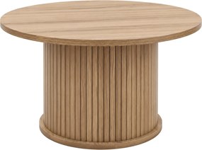 Stolik kawowy ryflowany SCAVA, Ø 70 x 40 cm