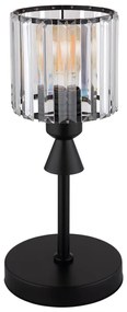 Globo 15742T - Lampa stołowa JORDANA 1xE27/60W/230V śr. 15 cm czarna