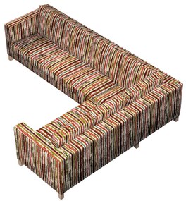 Pokrowiec na sofę narożną lewostronną Karlanda