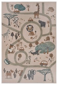 Beżowy dywan dziecięcy 160x235 cm Animal Park – Hanse Home