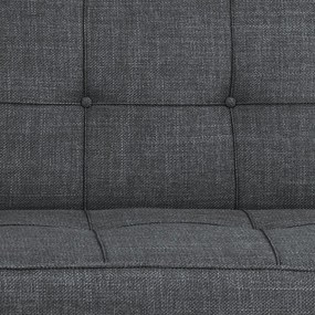 Ciemnoszara rozkładana sofa 198 cm Perugia – Actona