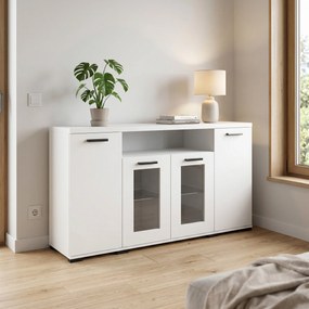 Komoda LIVORNO 160 cm do Salonu Sypialni Biały