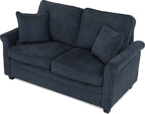 Sofa dwuosobowa ASB-4170 BLUE2, sztruks, niebieski