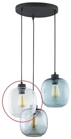 Szkło zamienne do żyrandola ELIO E27 przezroczysty