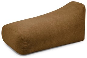 Brązowy worek do siedzenia z materiału bouclé Snug Long 140 – SLOWDOWN