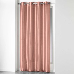 Różowa zasłona z mikrosatyny 140x240 cm Shana – douceur d'intérieur