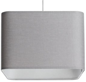 Lampa wisząca KWADRO LEN 009-40w20 szara BPS KONCEPT