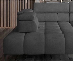 Narożnik PLAZA L Lewostronny w tkaninie Solar 96 WERSAL