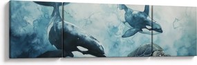 Obraz - Malowidło podwodne (170x50 cm)