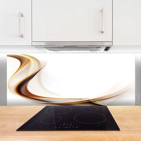 Panel Szklany do Kuchni Synteza Linii i Koloru