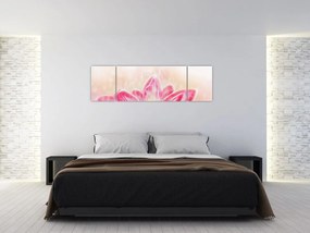 Obraz kwiatu lotosu (170x50 cm)