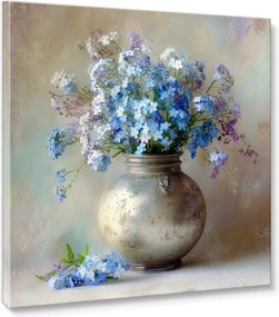 Obraz drukowany na płótnie 32x32 cm Forget-me-not – Styler