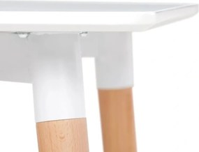 PROMOCJA Czarne stoły jadalniane BERGEN 120x80 cm II. jakość