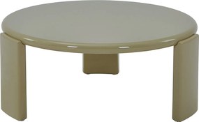 Stolik kawowy MDF - Zielony błyszczący - ZYRENIA