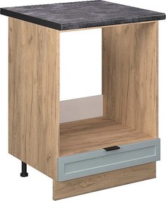 Szafka kuchenna jasnoniebiesko-szary 60x60x82 fame-line