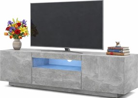 Szafka pod TV stojąca lub wisząca beton F1-F18