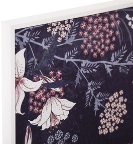 Plakat ścienny w ramie Nocne kwiaty, 60 x 90 cm