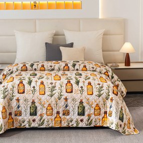 Narzuta na łóżko APOTHECARY, kremowy Rozmiar: 220 x 240 cm