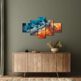 Obraz - Woda i ogień (125x70 cm)