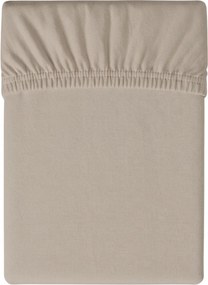 PrzytulneMieszkanie.pl Prześcieradło Jersey cappuccino 90 x 200 cm