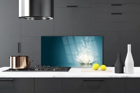 Szkło Dekoracyjne do Kuchni Eteryczny Kwiat Lotosu