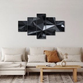 Obraz - Abstrakcja geometryczna (125x70 cm)