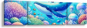 Obraz – Podwodny świat (170x50 cm)