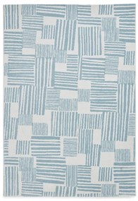 Jasnoniebieski dywan 80x150 cm Blocks – Catherine Lansfield