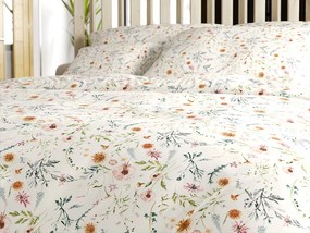 PrzytulneMieszkanie.pl PrzytulneMieszkanie.pl Pościel z mikrofibry HERBALIS kremowa Rozmiar pościeli: 70 x 90 cm | 140 x 220 cm