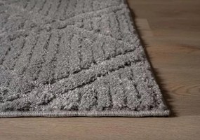 Dywan nowoczesny 3D Arc Romby szary 160 cm x 230 cm