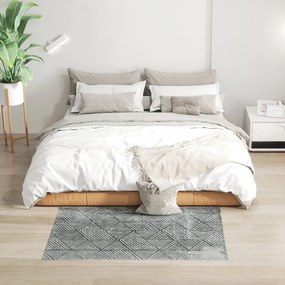 HOMCOM Dywan do salonu w nowoczesnym stylu, zmywalny dywan 150 x 80 cm Ciemnoszary
