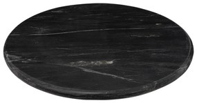 Marmurowa taca do serwowania przekąsek, talerz MARBLE, Ø 30 cm
