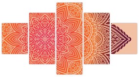 Obraz - Mandala sztuka (125x70 cm)