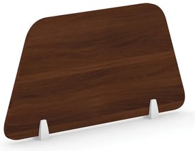 Parawan stołowy MIRELLI, 600 x 300 mm, orzech