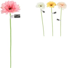 Sztuczny kwiat GERBERA 47 cm - różne kolory