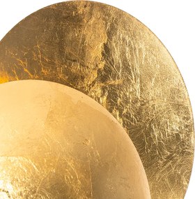 Nowoczesna lampa ścienna złota - Sunrise