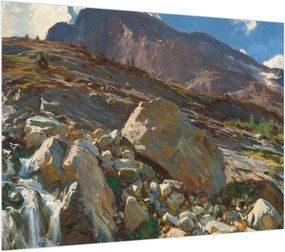 Obraz na szkle - John Singer Sargent, Simplon Pass, reprodukcje (70x50 cm)