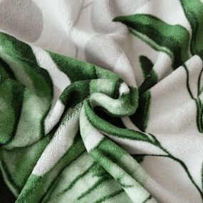 PrzytulneMieszkanie.pl PrzytulneMieszkanie.pl Pościel z mikropluszu SINERO zielona Rozmiar pościeli: 70 x 80 cm | 140 x 200 cm