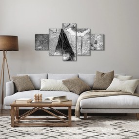 Obraz - Malarstwo afrykańskie (125x70 cm)