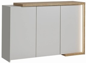 Komoda DASAR 150 3D kaszmir/dąb grand naturalny FURNIVAL