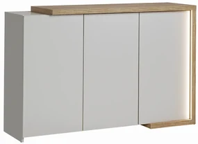 Komoda DASAR 150 3D kaszmir/dąb grand naturalny FURNIVAL