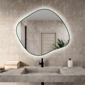 Lustro łazienkowe CLOUD COLORS LED 100x86cm kolor ramki do wyboru BALTICA DESIGN