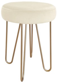 Taboret Venus HAIRPIN noga złota MG50