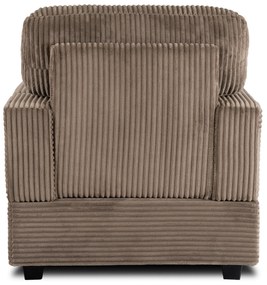 Fotel Wypoczynkowy Sofa NEO Beżowy Sztruksowy Nowoczesny
