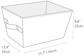 Tekstylny koszyk do przechowywania 34,5x45x25 cm Soft Storage – Bigso Box of Sweden