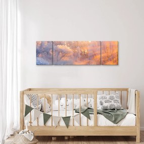 Obraz - Mroźny świt (170x50 cm)