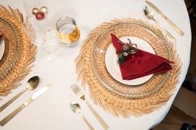 Obrączki na serwetki świąteczne, 2 szt.