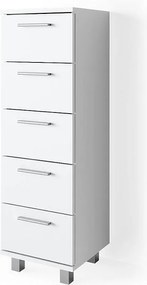 Szafka łazienkowa biały 30x30x95 ilias