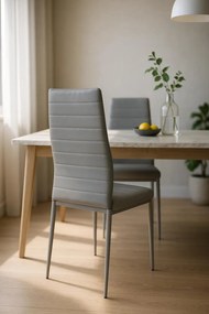 Zestaw 4 Krzese Lauter Ekoskóra